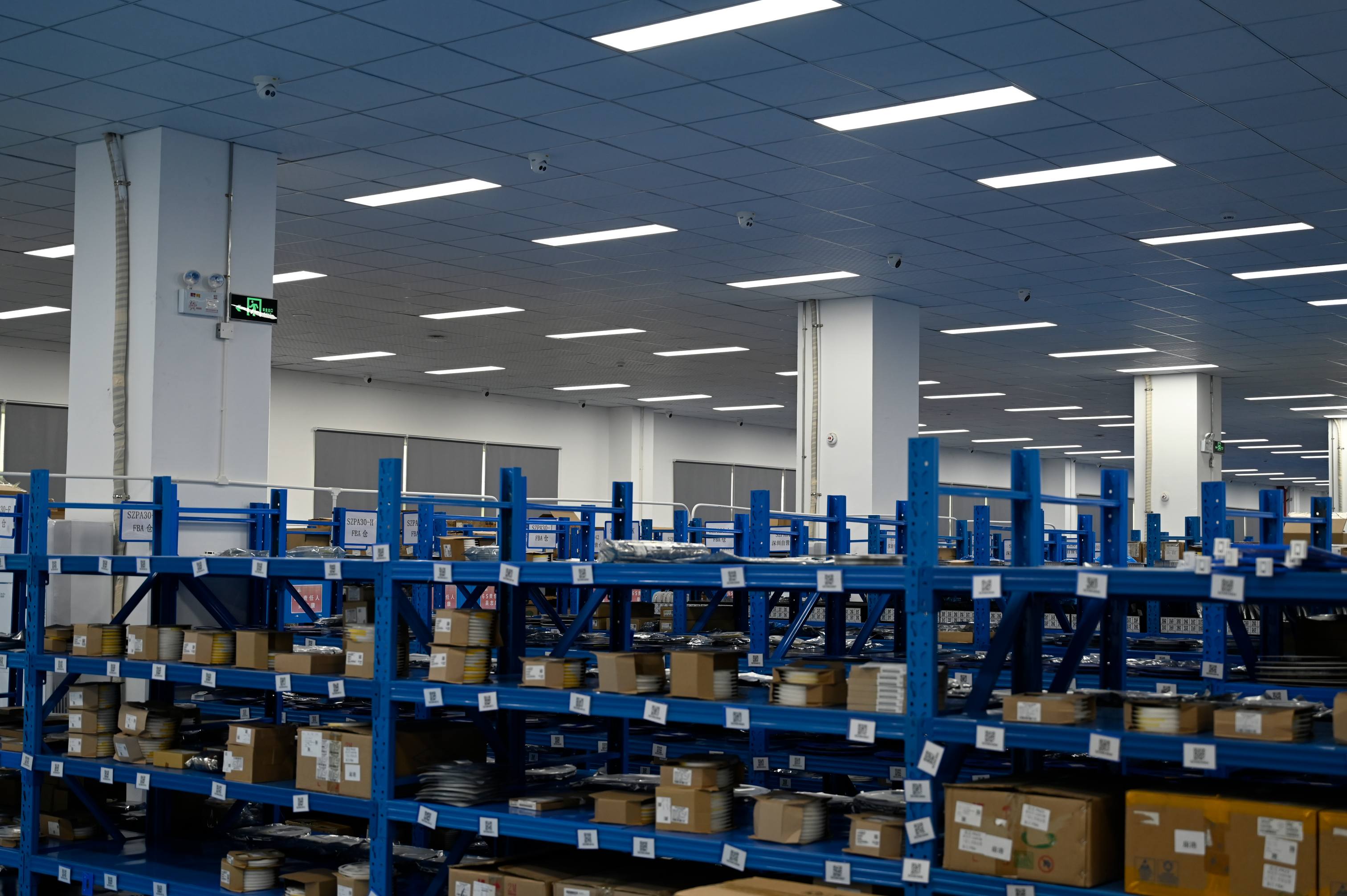 Samples Warehouse for Shipment